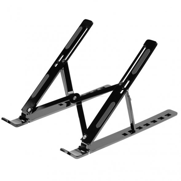Подставка для ноутбука и планшета Scaffold Light, черная 