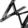 Подставка для ноутбука и планшета Scaffold Light, черная 