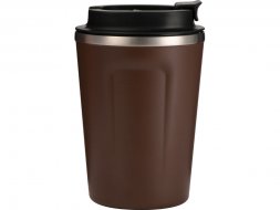Термокружка CAFe COMPACT, 380 мл, коричневый