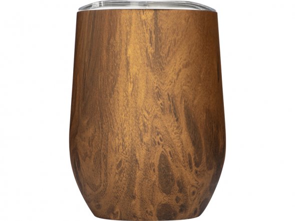 Вакуумная термокружка Britewood S1, непротекаемая крышка, крафтовый тубус 