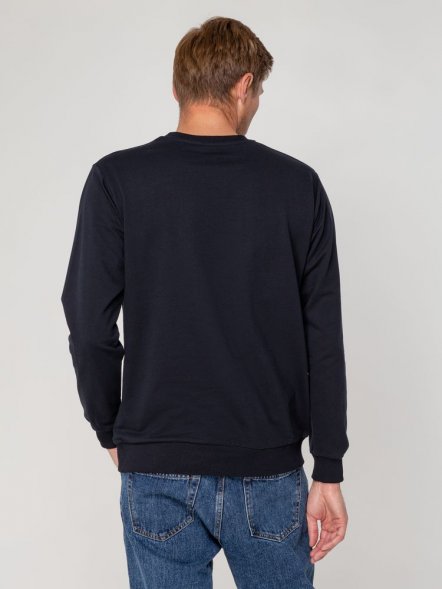 Толстовка Unit Toima, темно-синяя 