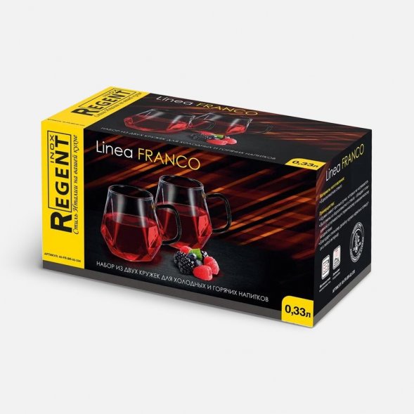 Набор из двух кружек Linea Franco 