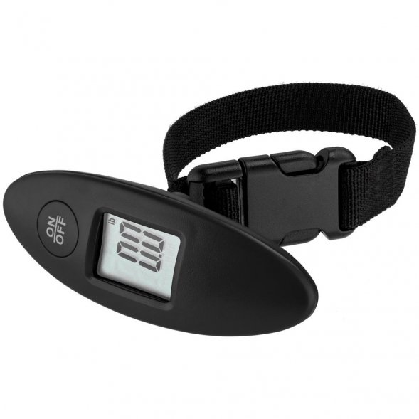 Дорожные весы Ponder, черные 