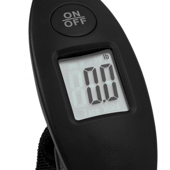 Дорожные весы Ponder, черные 