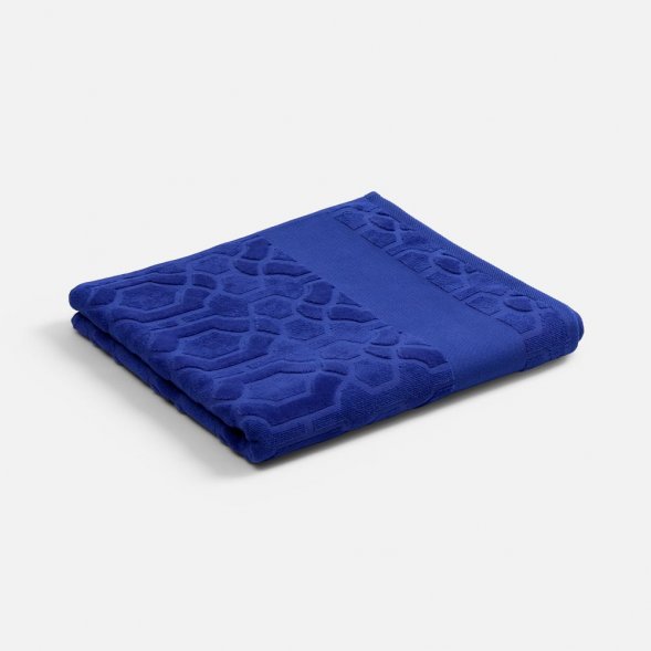 Полотенце Velin, большое, синее 