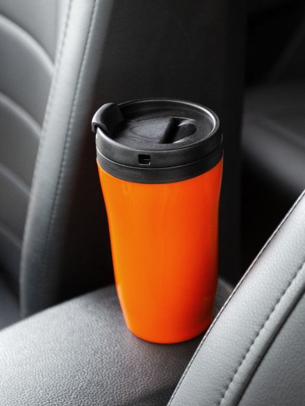 Термостакан Sagga, оранжевый 