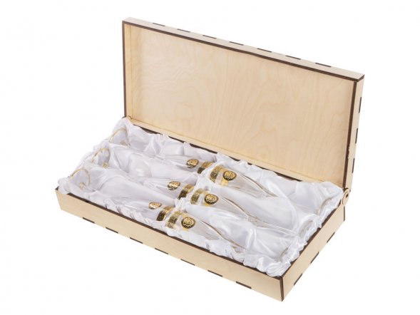 Набор бокалов для шампанского Сила льва 