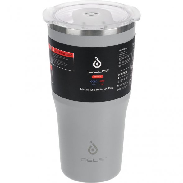 Термостакан Sapporo М, серый 