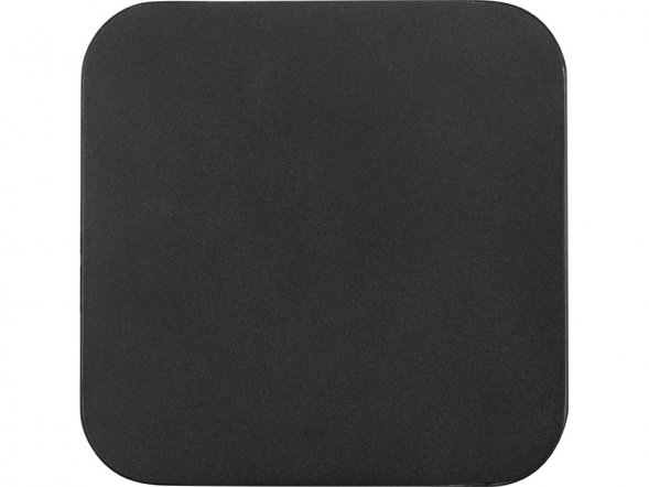 Портативное зарядное устройство на 4000 mAh с литий-полимерной батареей в компактном корпусе из металла, черный 