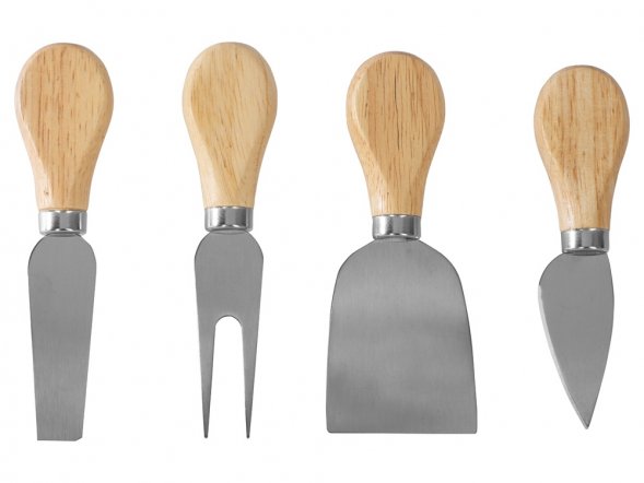 Подарочный набор для сыра в деревянной упаковке Reggiano 