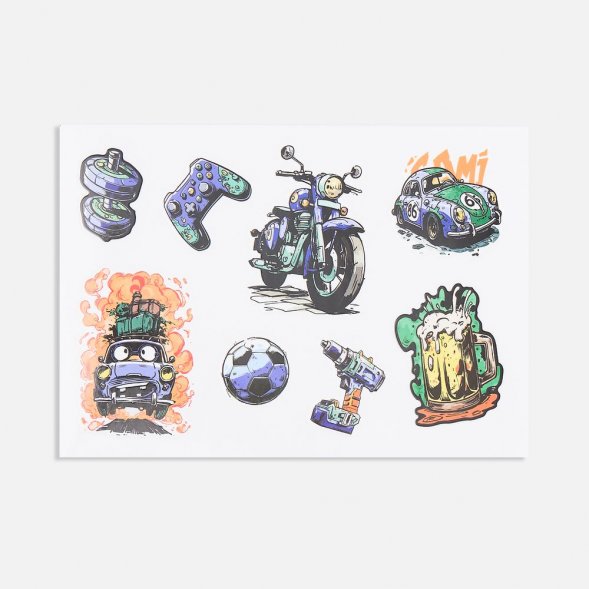 Стикерпак UV-DTF Thematik, для мужчин 