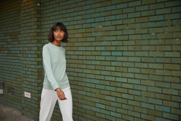 Свитшот женский BNC Inspire (Organic), красный 