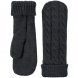 Варежки Heat Trick, темно-серый меланж (асфальт) 