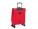 Чемодан TORBER Brosno, красный, нейлон 600D, 36,5 х 14 х 54 см, 32 л 