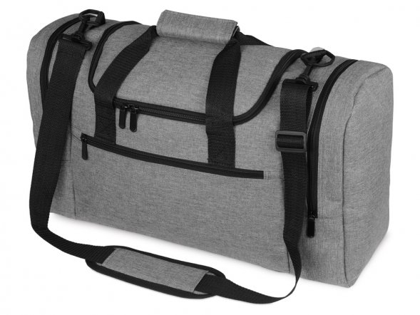Сумка дорожная Route с двумя боковыми карманами, серый 