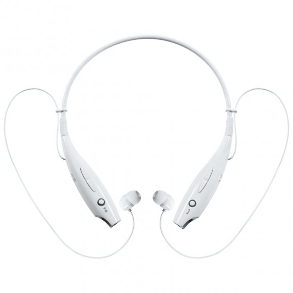 Bluetooth наушники stereoBand, ver.2, белые 