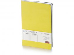 Ежедневник А5 недатированный Megapolis Flex, желтый