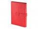 Ежедневник недатированный А5 Senate с магнитным клапаном, красный 