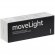 Переносная складная лампа moveLight, белая 