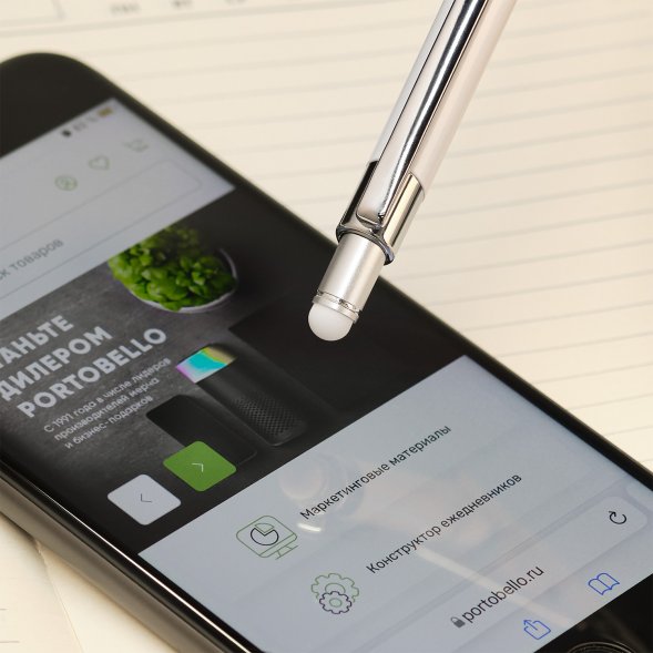 Шариковая ручка Levi, белая 