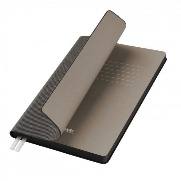 Ежедневник Rain недатированный, серый (без упаковки, без стикера) 