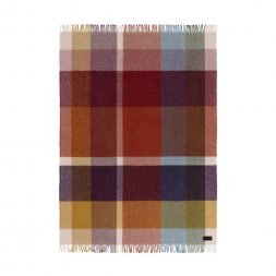 Плед Arequipa, красный с бежевым