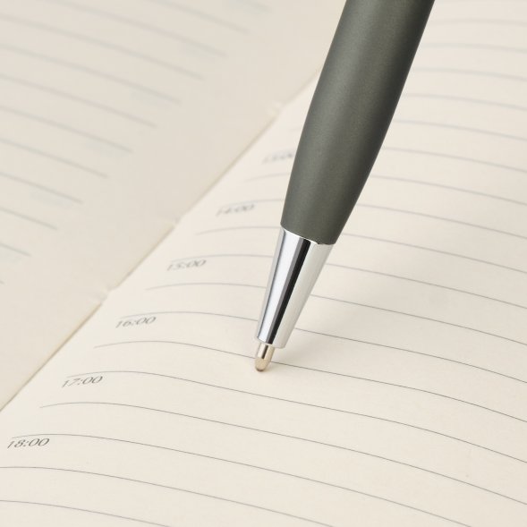 Шариковая ручка Benua, серая 