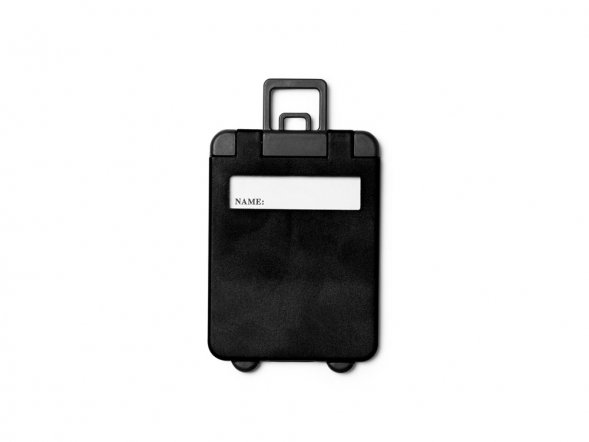 Багажная бирка CHARTER, черный 