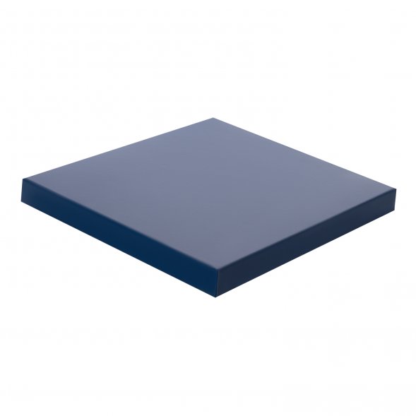 Подарочная коробка с ложементом для ежедневника, ручки и аккумулятора, синяя (под съемные ложементы) 