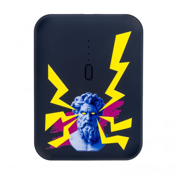 Внешний аккумулятор с функцией быстрой зарядки Formula 10000 mAh, синий Zevs 