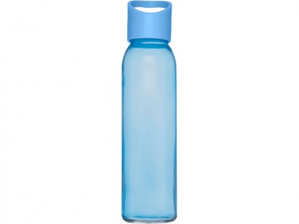 Спортивная бутылка Sky из стекла объемом 500 мл, светло-синий 