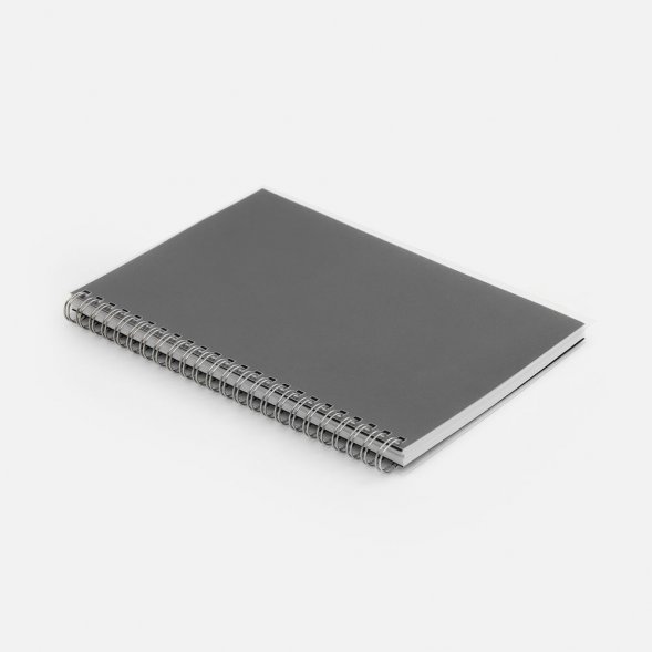 Блокнот на пружине Novalis, черный 