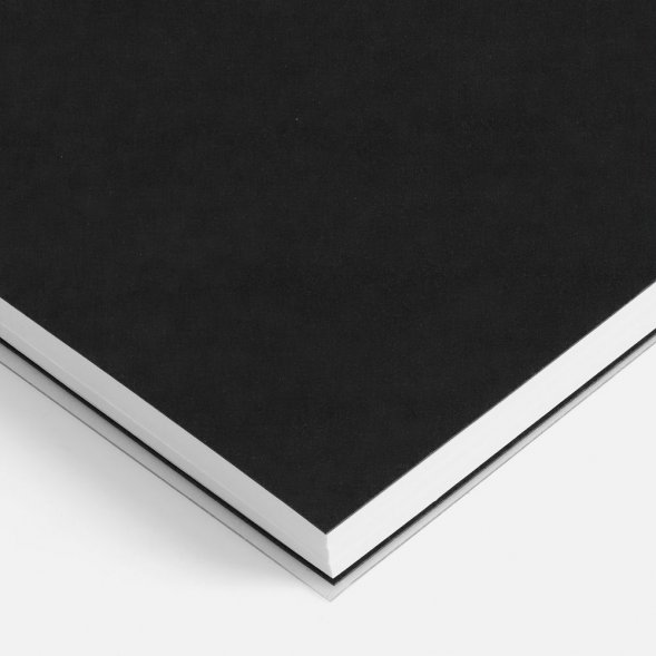 Блокнот на пружине Novalis, черный 