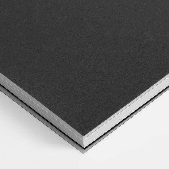 Блокнот на пружине Novalis, черный 