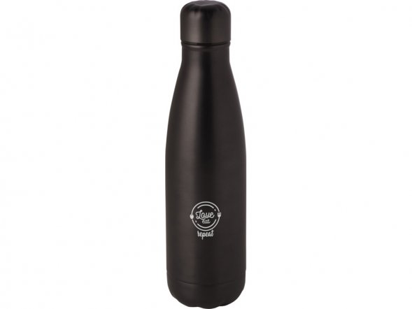 Бутылка Cove из переработанной нержавеющей стали, с вакуумной изоляцией, 500мл - Титановый 