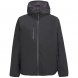 Куртка софтшелл с капюшоном мужская Falcon Men, черная 