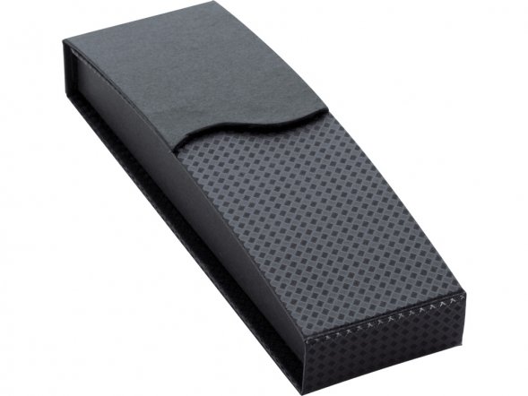 Чехол с магнитным замком ETUI в черном цвете для одной письменной принадлежности 