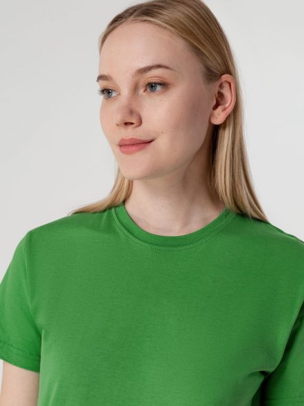 Футболка унисекс T-Bolka 160, ярко-зеленая 
