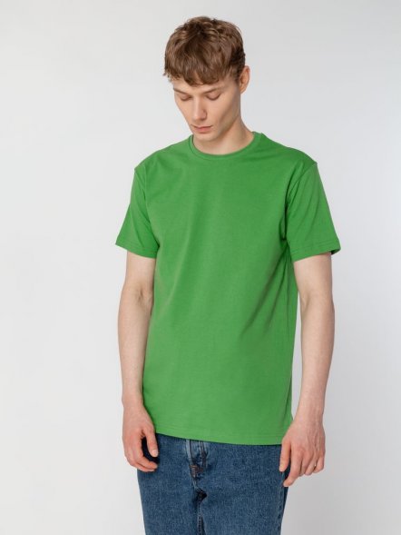 Футболка унисекс T-Bolka 160, ярко-зеленая 