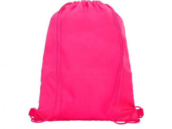 Сетчастый рюкзак со шнурком Oriole, фуксия 