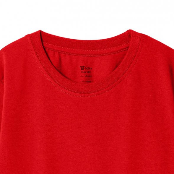 Футболка детская T-Bolka Kids, красная 
