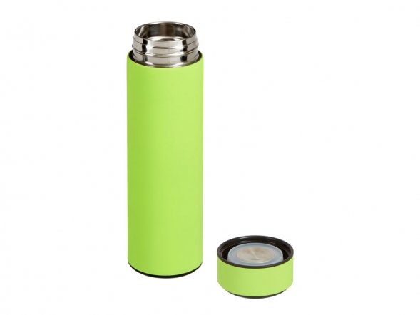 Вакуумный термос Module X с индикатором температуры, 500 мл, тубус, зеленое яблоко 375C 