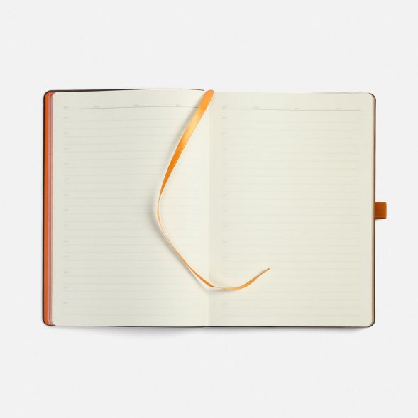 Ежедневник Peel Flex, недатированный, оранжевый 