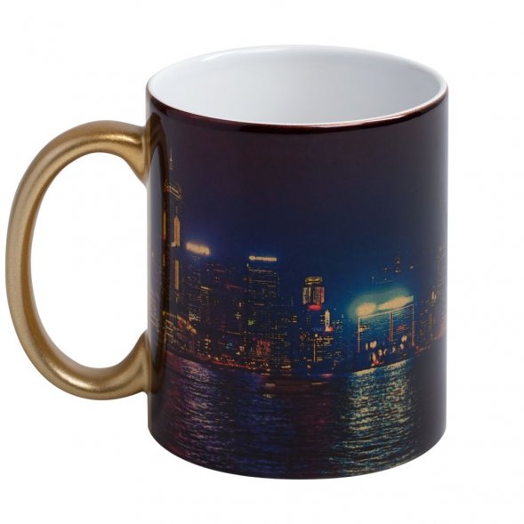 Кружка Ore для сублимационной печати, золотистая 