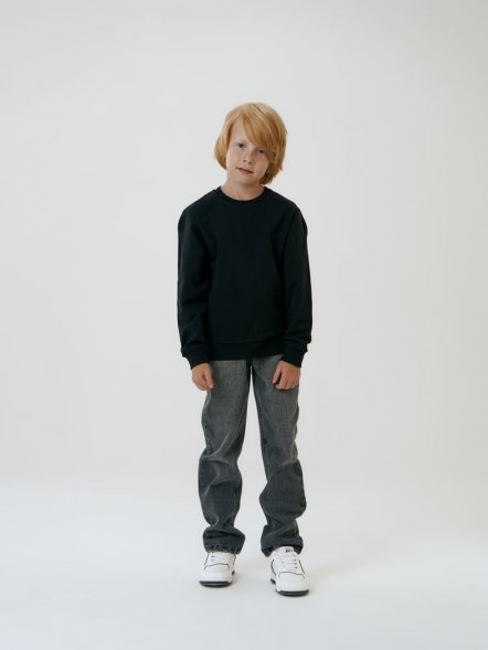 Свитшот детский Toima Kids 2.0, черный 
