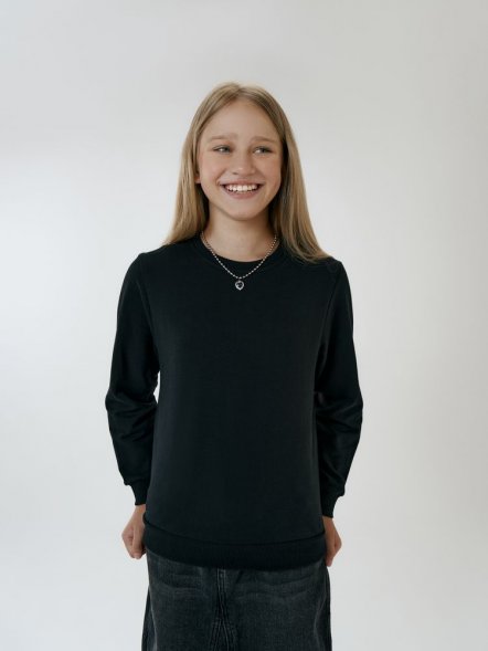 Свитшот детский Toima Kids 2.0, черный 