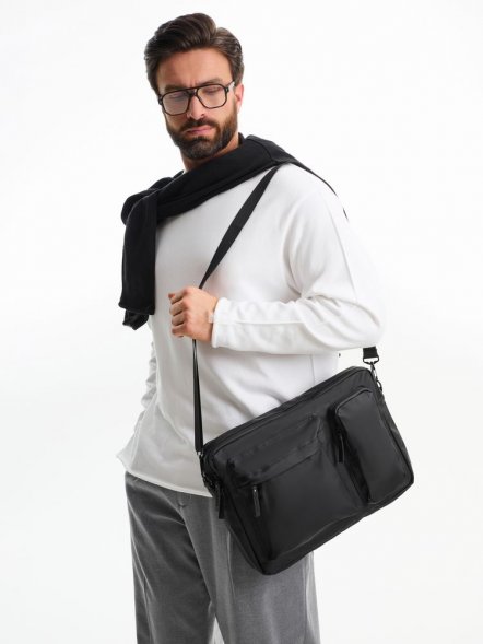 Сумка для ноутбука Traffic, черная 