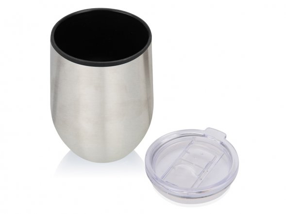 Термокружка Pot 330мл, серебристый 