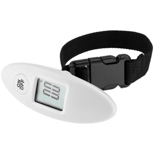 Дорожные весы Ponder, белые 