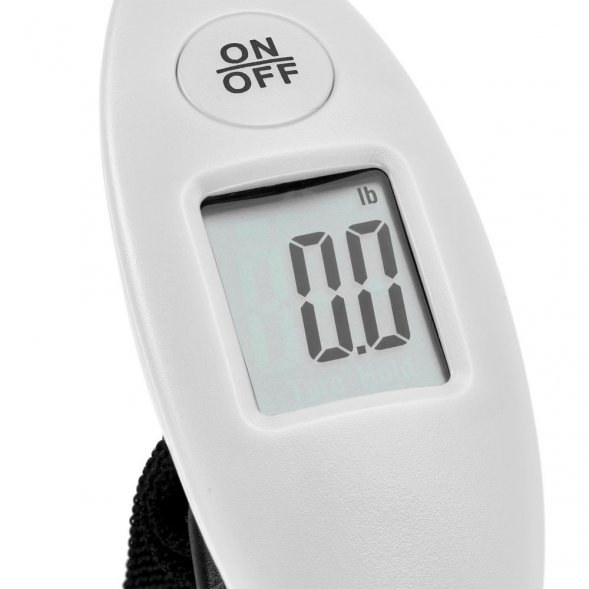 Дорожные весы Ponder, белые 